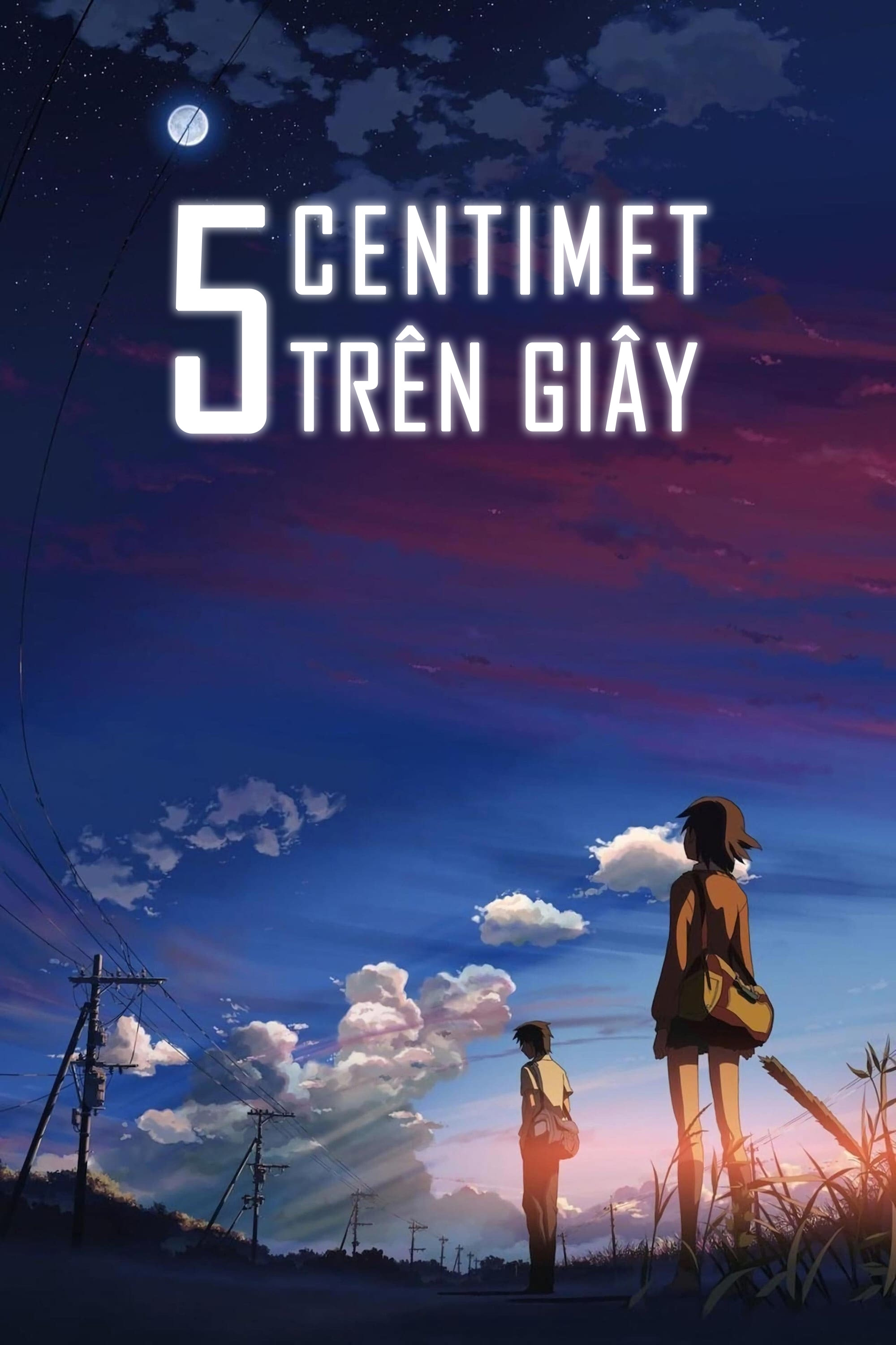 Xem Phim 5 Centimet Trên Giây Vietsub HD Online