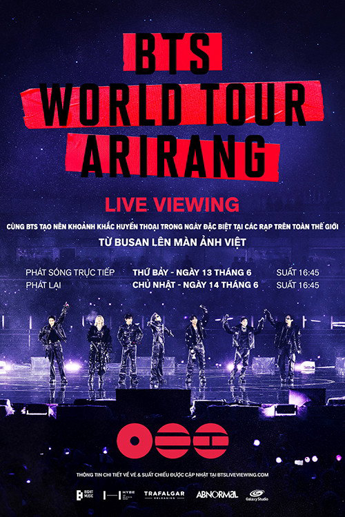 Xem Phim BTS World Tour ‘Arirang’ tại Busan: Xem trực tiếp Vietsub HD Online